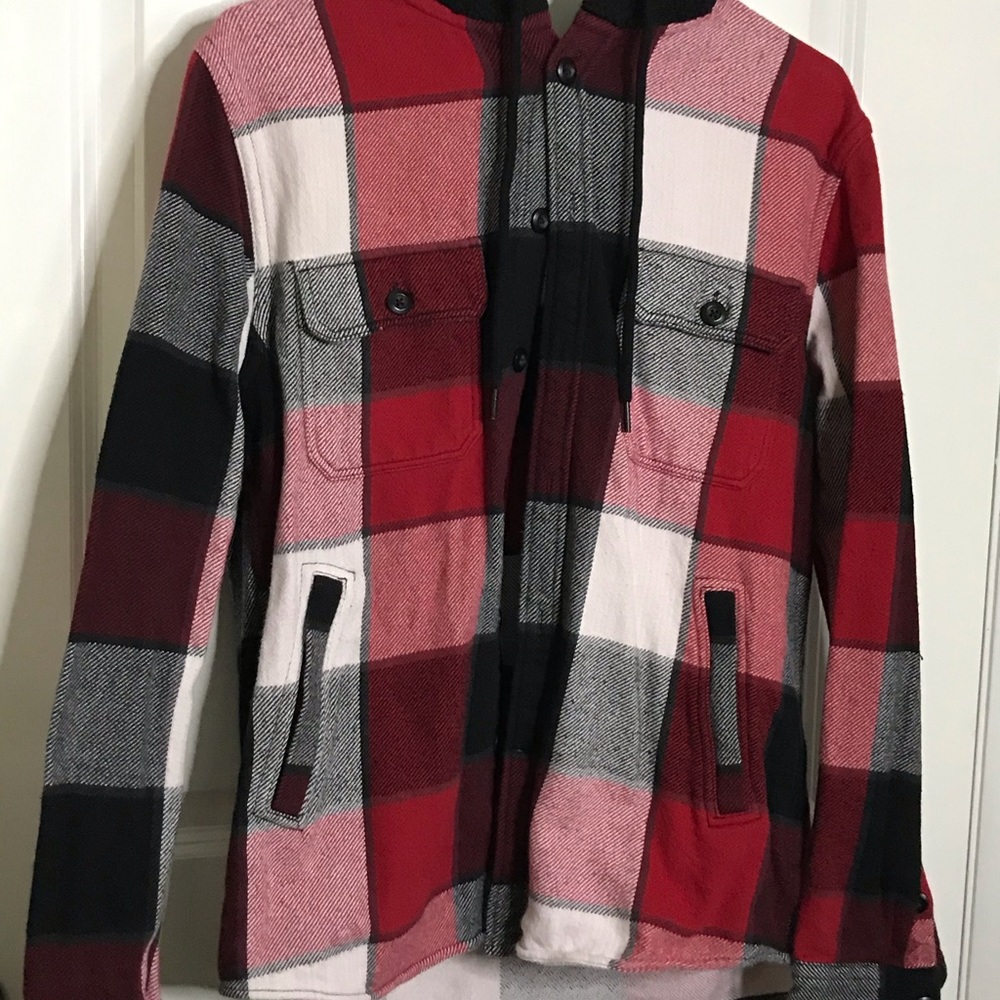 Express Flannel Sweater